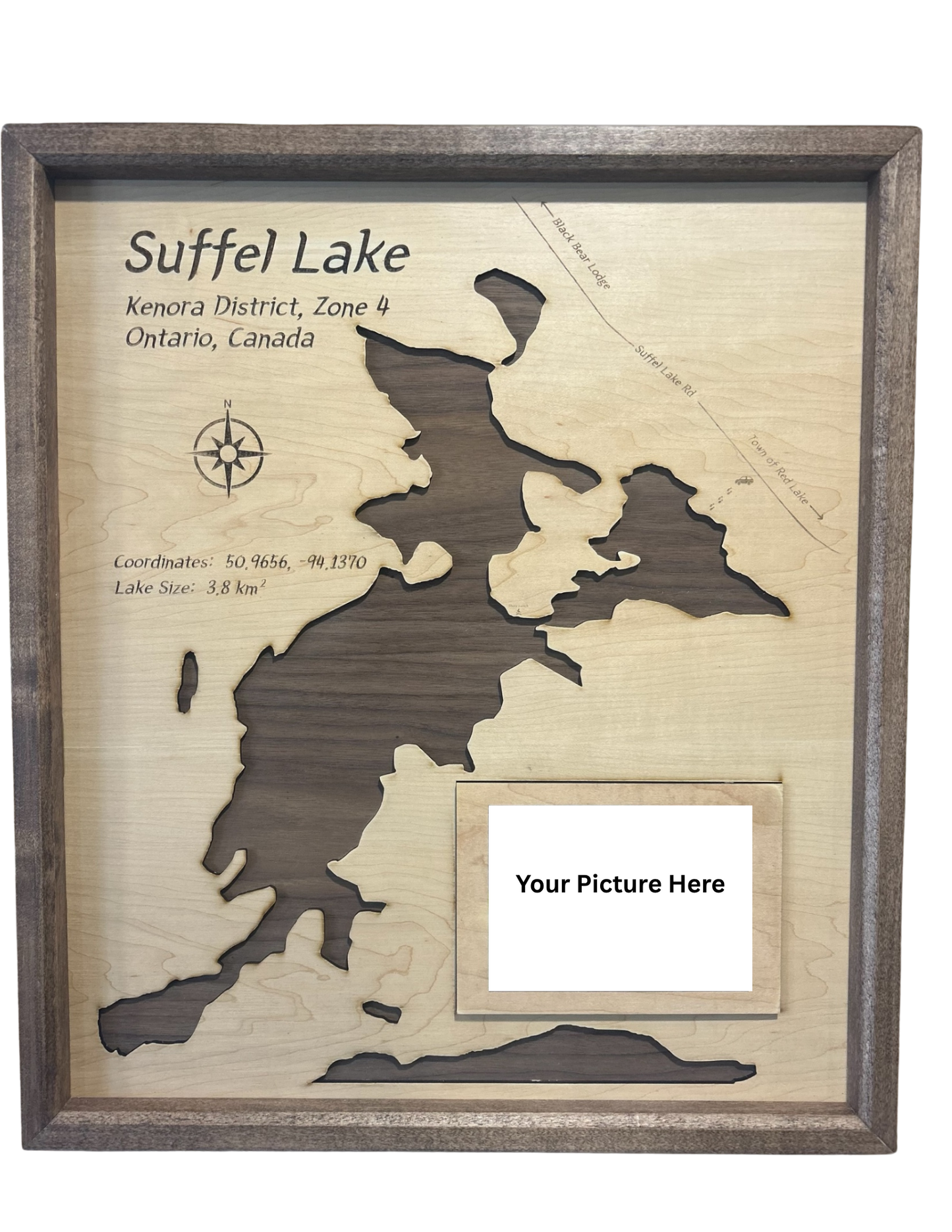 Suffel Lake Map